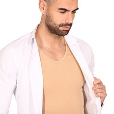 Covert Pánské neviditelné tričko béžové (145685-410) - velikost XL