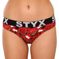 Styx Dámské kalhotky art sportovní guma melouny (IK1459) - velikost L