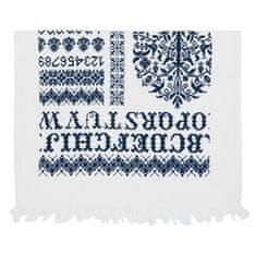 Clayre & Eef  Kuchyňský ručník Cross stitched pattern 40*60 cm 