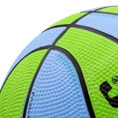 Meteor Basketbalový míč LAYUP vel.3, modro-zelený D-361