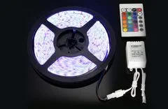 AUR Lumenmax 3528 - RGB LED pásek - 5 metrů. Kompletní sada