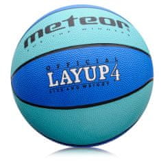 Meteor Basketbalový míč LAYUP vel.4, modrý D-360