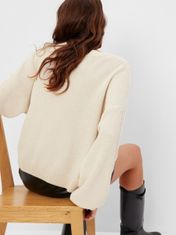 Gap Pletený svetr s copánkovým vzorem M