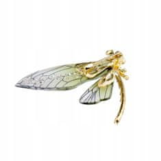 Pinets® Brož vážka se zelenými křídly