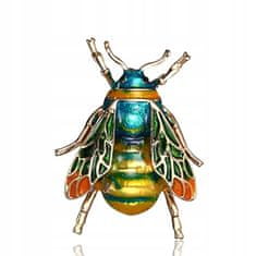 Pinets® Brož zelený včelí hmyz
