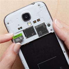 PNY Paměťová karta microSDXC Elite 128 GB + adaptér
