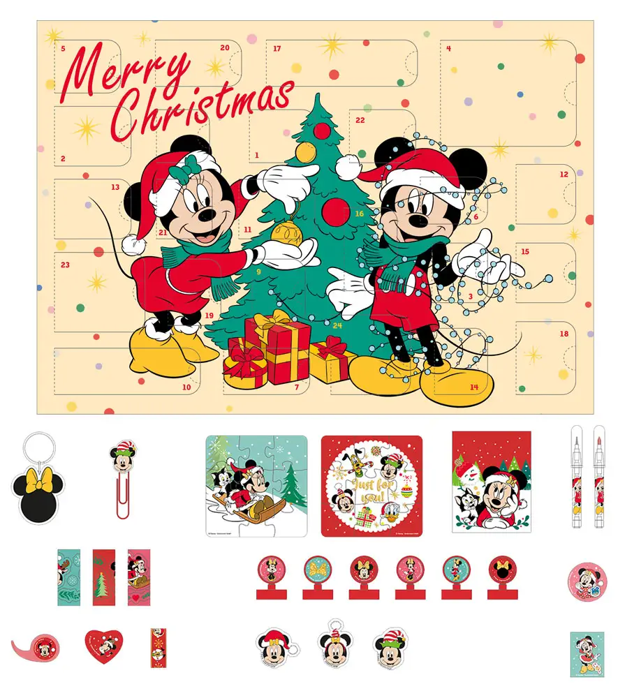 Levně Oxybag Adventní kalendář Minnie Mouse - rozbaleno