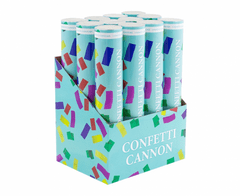 GoDan Vystřelovací konfety MIX - barevné papírky - 30cm