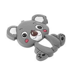 AKUKU silikonové kousátko koala - šedé