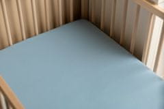 Sensillo povlečení bavlněné deluxe na dětskou matraci 120x60 - modrá