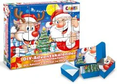 Craze Adventní kalendář s vlastní výplní DIY Santa Claus