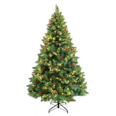 Timeless Tools Umělý vánoční stromek s 320 LED diodami, teplý bílý, 210 cm
