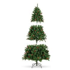 Timeless Tools Umělý vánoční stromek s 180 LED diodami, teplý bílý, 150 cm