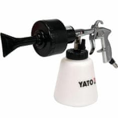 YATO Pneumatická pěnovací pistole / zametač 1 l