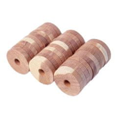 Northix Vonné bloky z cedrového dřeva - 10 ks 