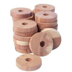 Northix Vonné bloky z cedrového dřeva - 10 ks 