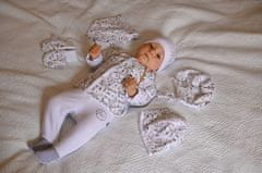 Little Angel Čepice smyk kojenecká obrázek Outlast bílá 0 | 33-35 cm