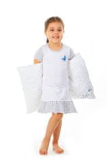 Little Angel Noční košile tenká DEBRA Outlast bílá/motýl 134