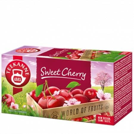 TEEKANNE Čaj, ovocný, 20x2,5 g, "Sweet cherry" višeň