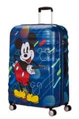 American Tourister AT Dětský kufr Wavebreaker Disney Spinner 77/29 Mickey Future Pop