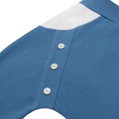 NEW BABY Kojenecké bavlněné tepláčky The Best modré, vel. 68 (4-6m) Modrá
