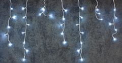 MAGIC HOME Řetěz Vánoce Icicle, 360 LED studená bílá, cencúľová, jednoduché svícení, 230 V, 50 Hz