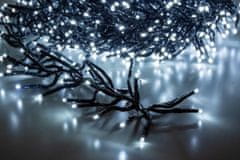 MAGIC HOME Řetěz Vánoce 1120 LED studená bílá, 230V, 10 m, exteriér