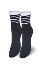 Gemini Dámské ponožky Milena 50200 proužky 37-41 ecru-béžová/lurex 37-41