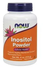 NOW Foods Inositol (myo-inositol), čistý prášek, 113g