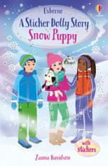 Usborne A Sticker Dolly Story Snow Puppy