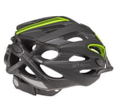 Etape Biker cyklistická helma černá-žlutá fluo, L-XL