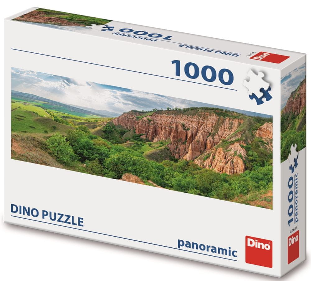 Levně Dino Červená Rokle 1000 panoramic puzzle