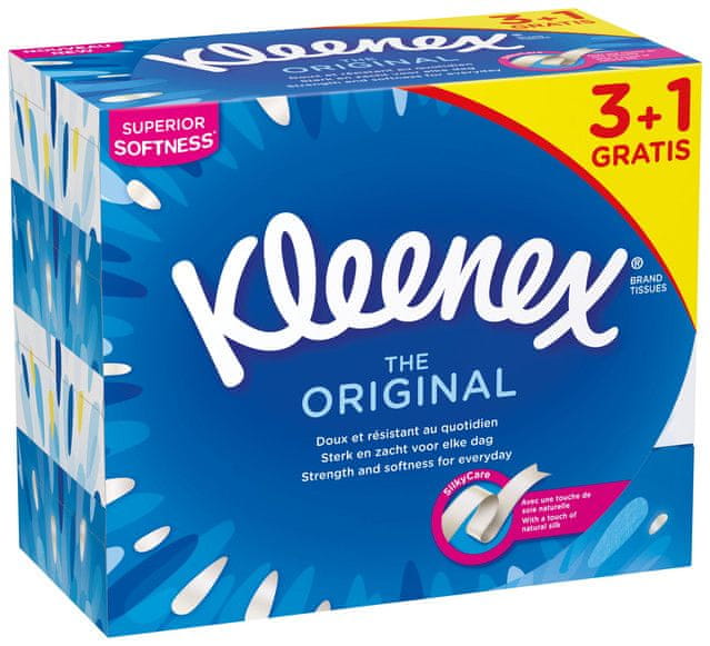 Levně Kleenex Original Box (72) 3+1 Gratis