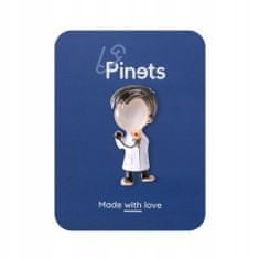 Pinets® Brož přívěšek lékař dárek pro lékaře