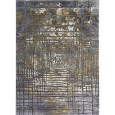 Berfin Dywany Kusový koberec Zara 9653 Yellow Grey 80x150 cm