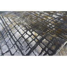 Berfin Dywany Kusový koberec Zara 9653 Yellow Grey 80x150 cm
