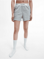 Calvin Klein Světle šedé dámské kraťasy na spaní Calvin Klein Underwear XL
