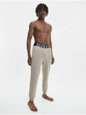 Calvin Klein Béžové pánské pyžamové kalhoty Calvin Klein Underwear L