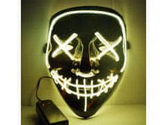 Alum online Děsivá LED světelná maska