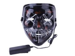 Alum online Děsivá LED světelná maska