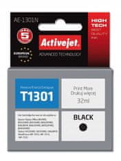 ActiveJet Inkoust AE-1301N, alternativa Epson T1301, 32ml černý
