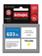 ActiveJet Inkoust AE-603YNX, alternativa Epson 603XL, 14ml žluty