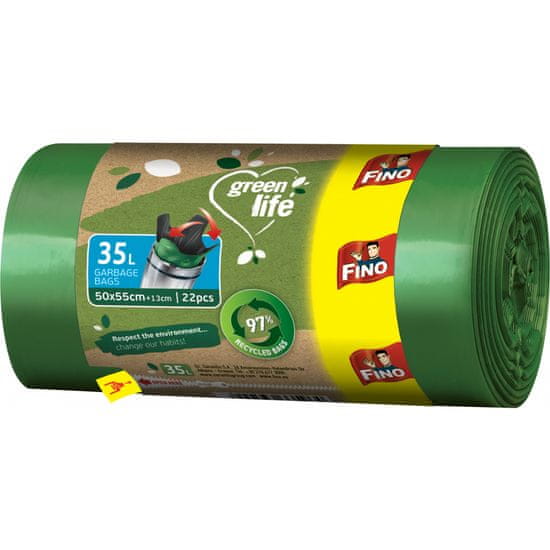 Fino LD Pytle Green Life Easy pack 35 l, role 22 ks, 25 um