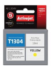 ActiveJet Inkoust AE-1304N, alternativa Epson T1304, 18ml žluty