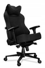 2054 Black Herní židle černá látka