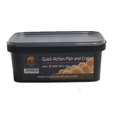 Mastodont Baits Boilies quick action Fish and Crab mix 1 kg 20/24 mm 