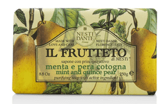 Nesti Dante Nesti Dante IL Frutteto Mint & Quinc Pear mýdlo 250 g