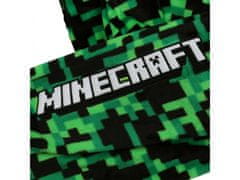 sarcia.eu Minecraft jednodílné chlapecké pyžamo zeleno černé 5-6 let 116 cm