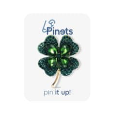 Pinets® Brož zelený jetel pro štěstí
