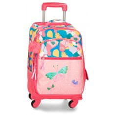 Joummabags Cestovní / školní batoh na kolečkách MOVEM Precious Flower, 57x33x21cm, 3562821